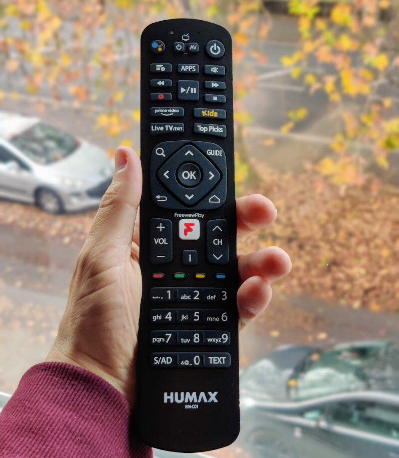 Telecomando Ricambio RM-C01 Per Humax Aura 4K Android TV Recorder | Infrarossi, Nessuna Programmazione - 2