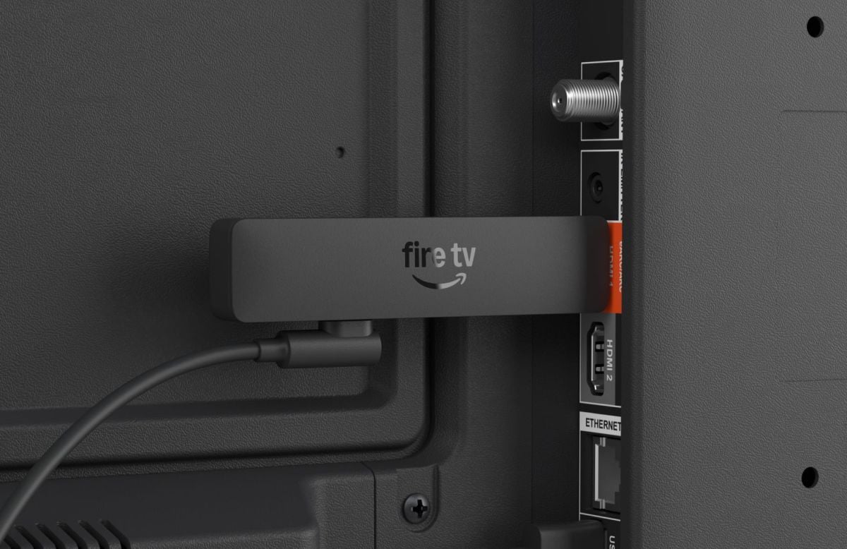 Fire TV HD connected to TV official